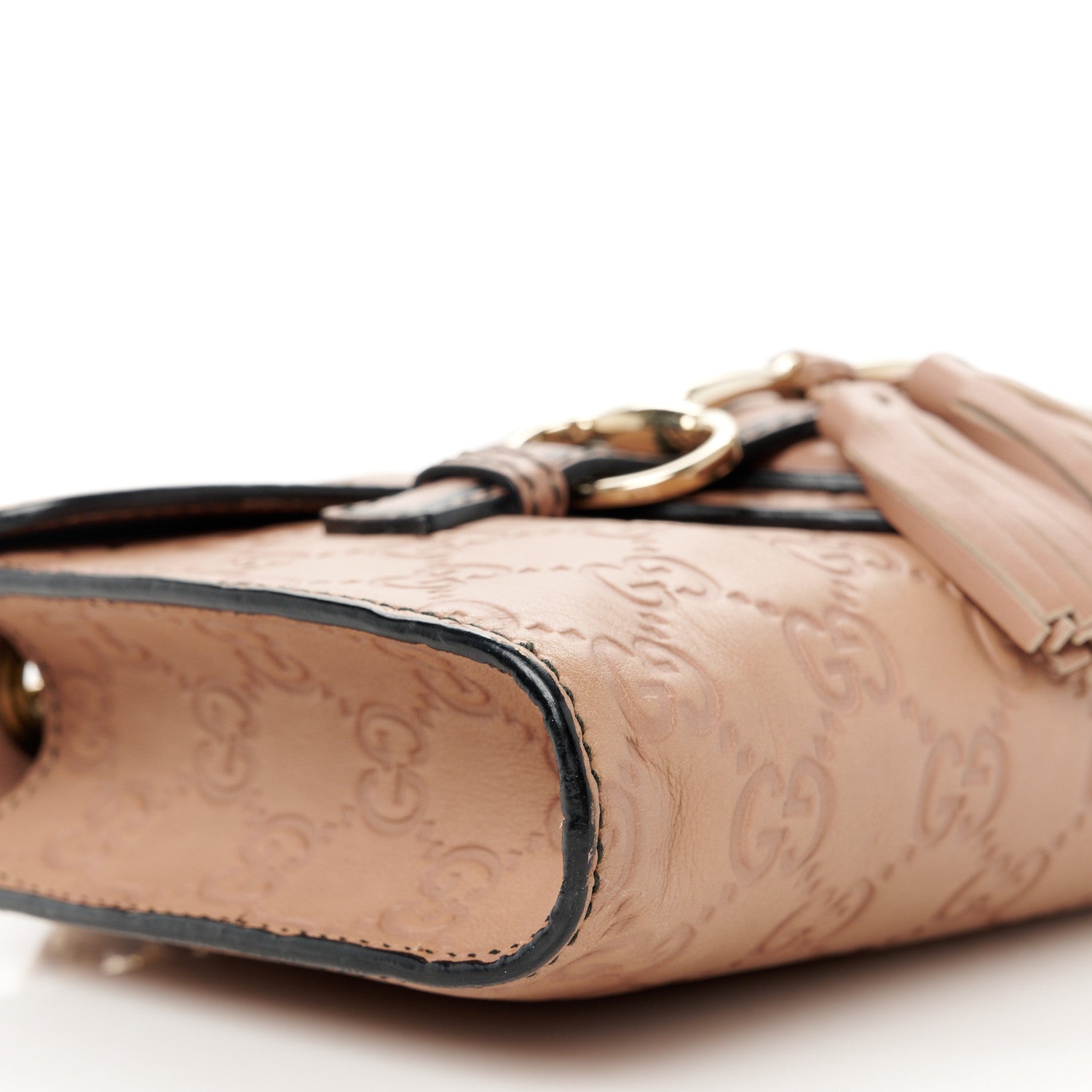 Gucci Guccissima Small Emily Chain Shoulder Bag Camelia 11 of 13