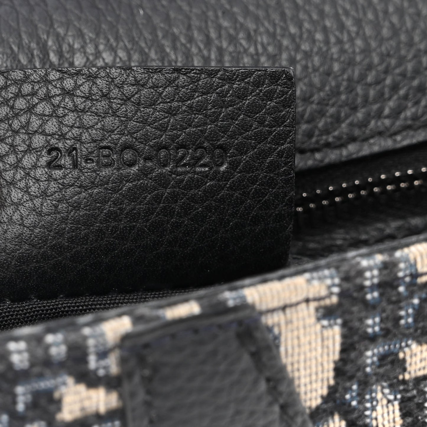 Oblique Saddle Pouch Blue