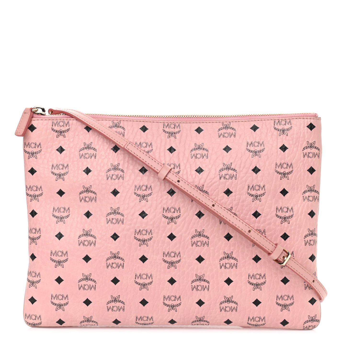 Visetos Medium Crossbody Pouch Soft Pink