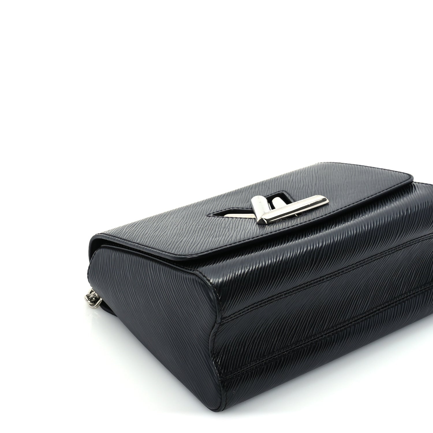 Louis Vuitton Epi Twist Shoulder Bag MM Black 7 of 8
