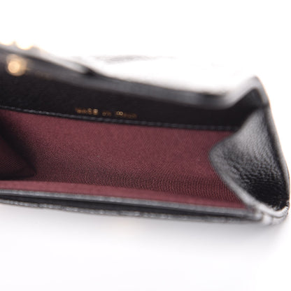 Chanel Caviar Quilted Flap Card Holder Black 5 of 9