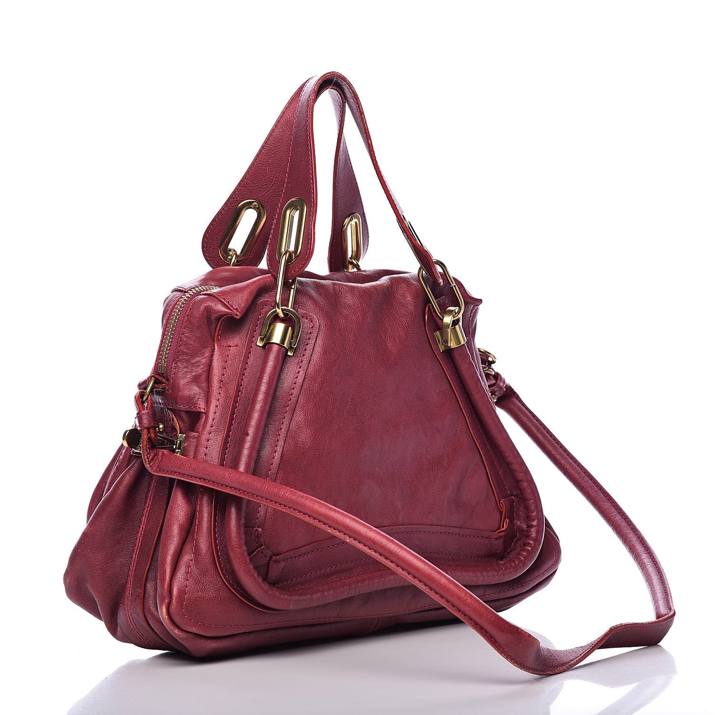 Calfskin Medium Paraty Cyclamen