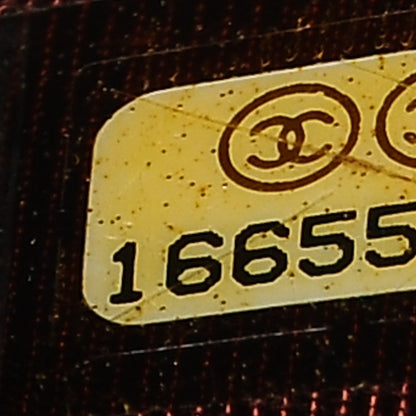 Chanel Caviar Quilted Compact French Flap Wallet Black 7 of 7