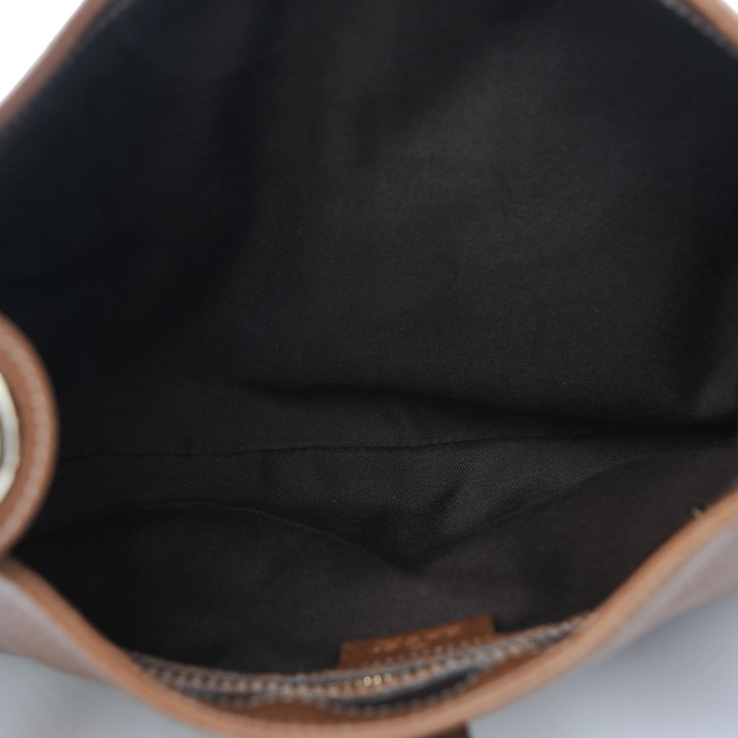 Calfskin Monogram Piston Lock Jackie O Hobo Tan