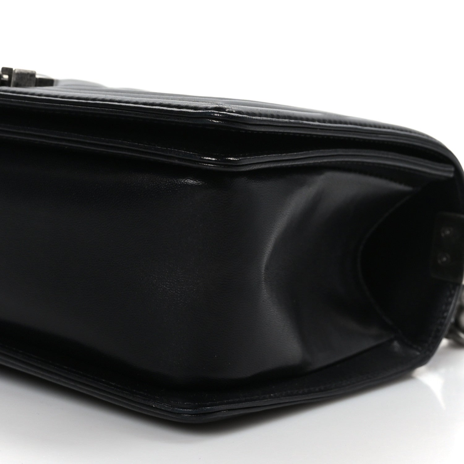 Chanel Calfskin Quilted Medium Boy Flap Black 9 of 9