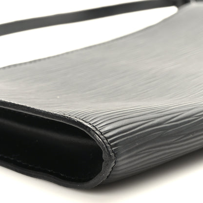 Louis Vuitton Epi Pochette Accessories 24 Black 8 of 9