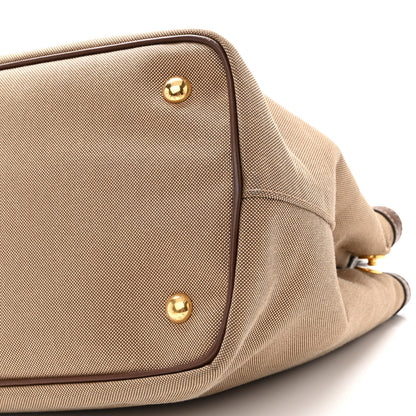 Prada Jacquard Logo Tote Moro 10 of 10