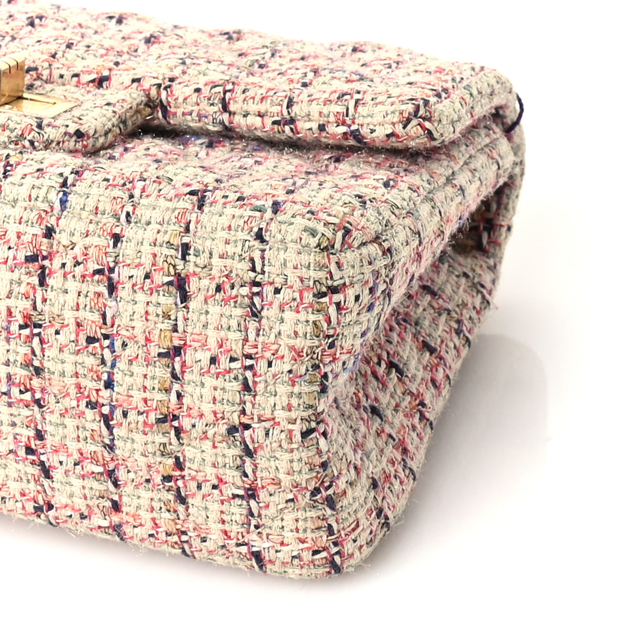 Chanel Tweed Quilted 2.55 Reissue Mini Flap Multicolour 18 of 18