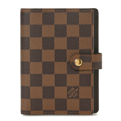 Louis Vuitton Damier Ebene Small Ring Agenda Cover 1 of 7
