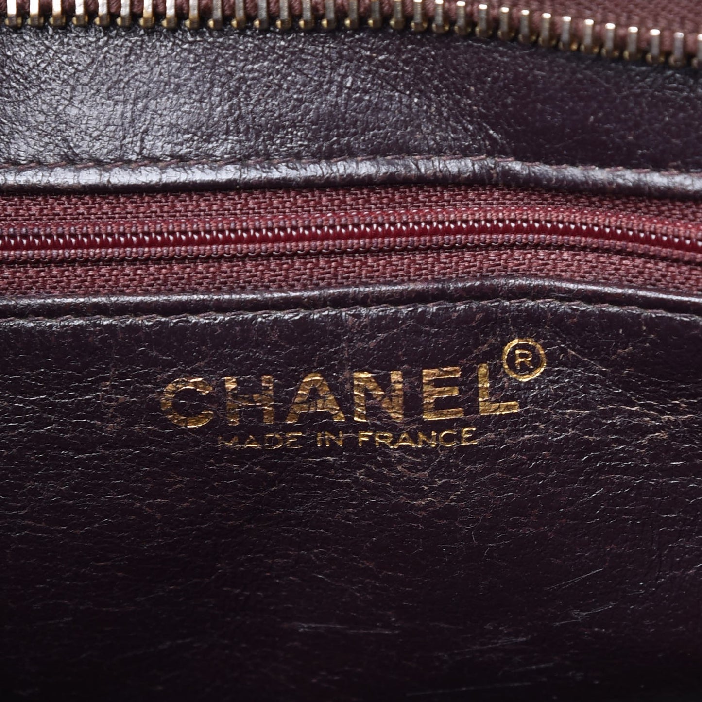 Caviar Quilted Medallion Tote Bordeaux