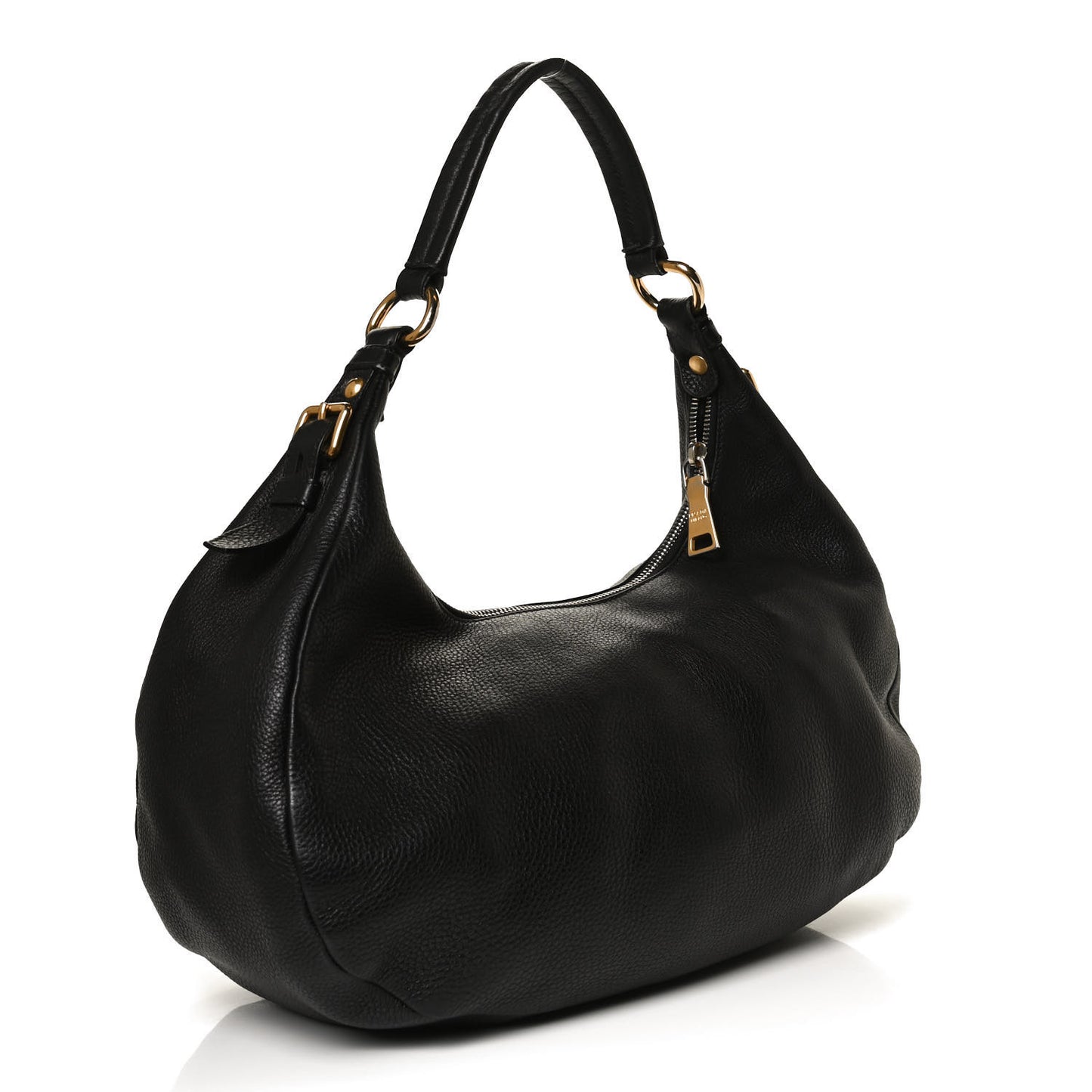 Vitello Daino Hobo Black