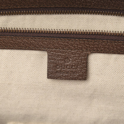 Gucci GG Supreme Monogram Rainbow Strap Briefcase Brown 5 of 9