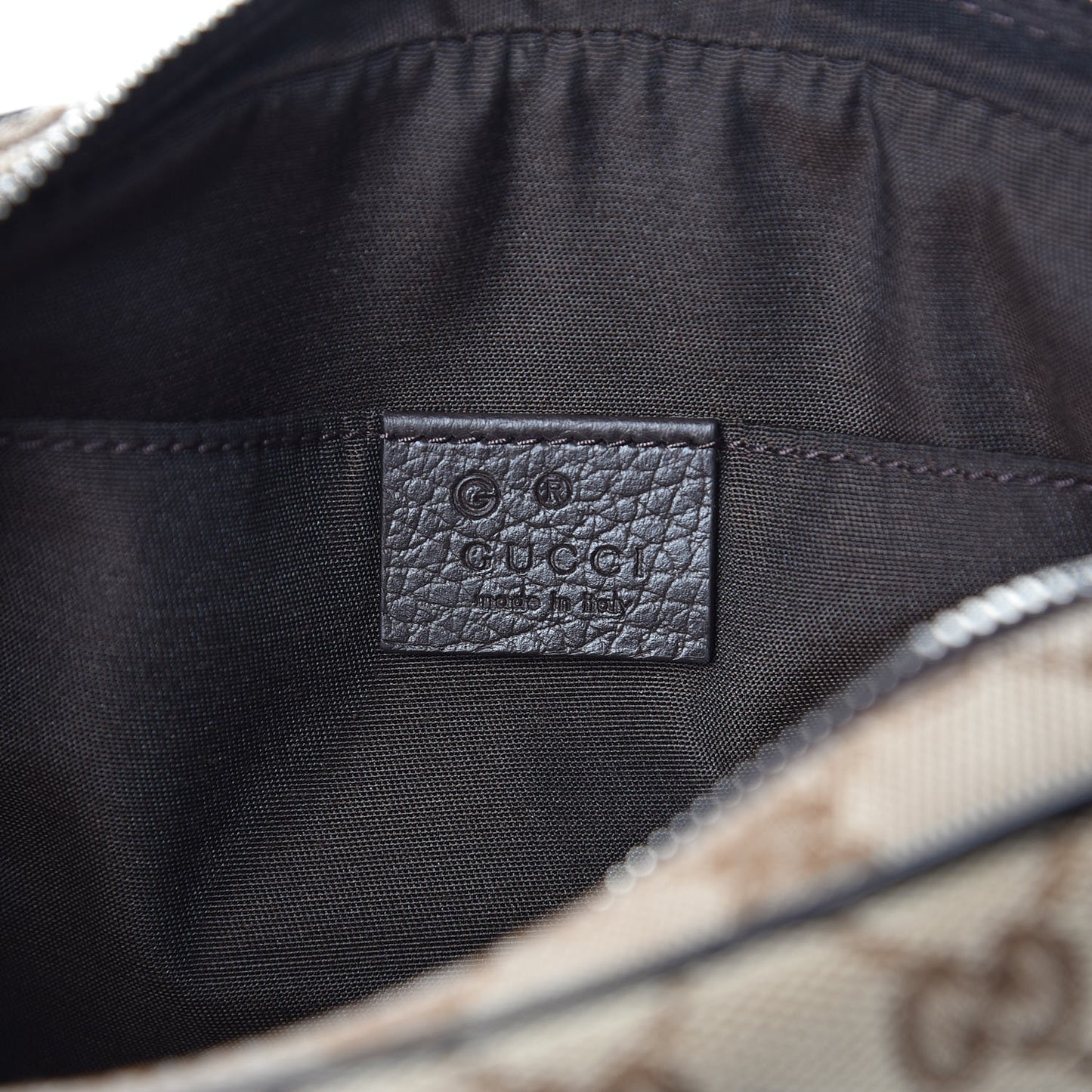 Monogram Belt Bag Dark Brown