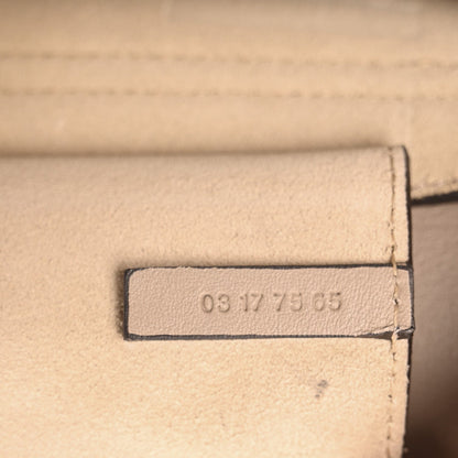Chloe Suede Calfskin Mini Faye Shoulder Bag Motty Grey 7 of 7