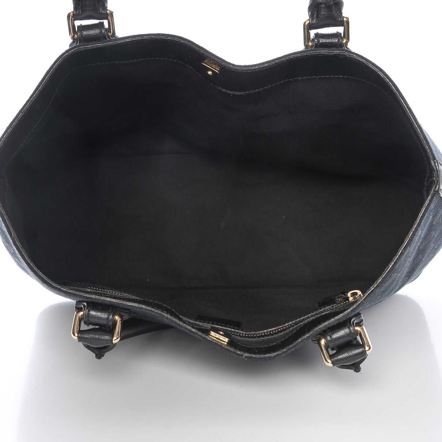 Monogram Medium Hasler Tote Black