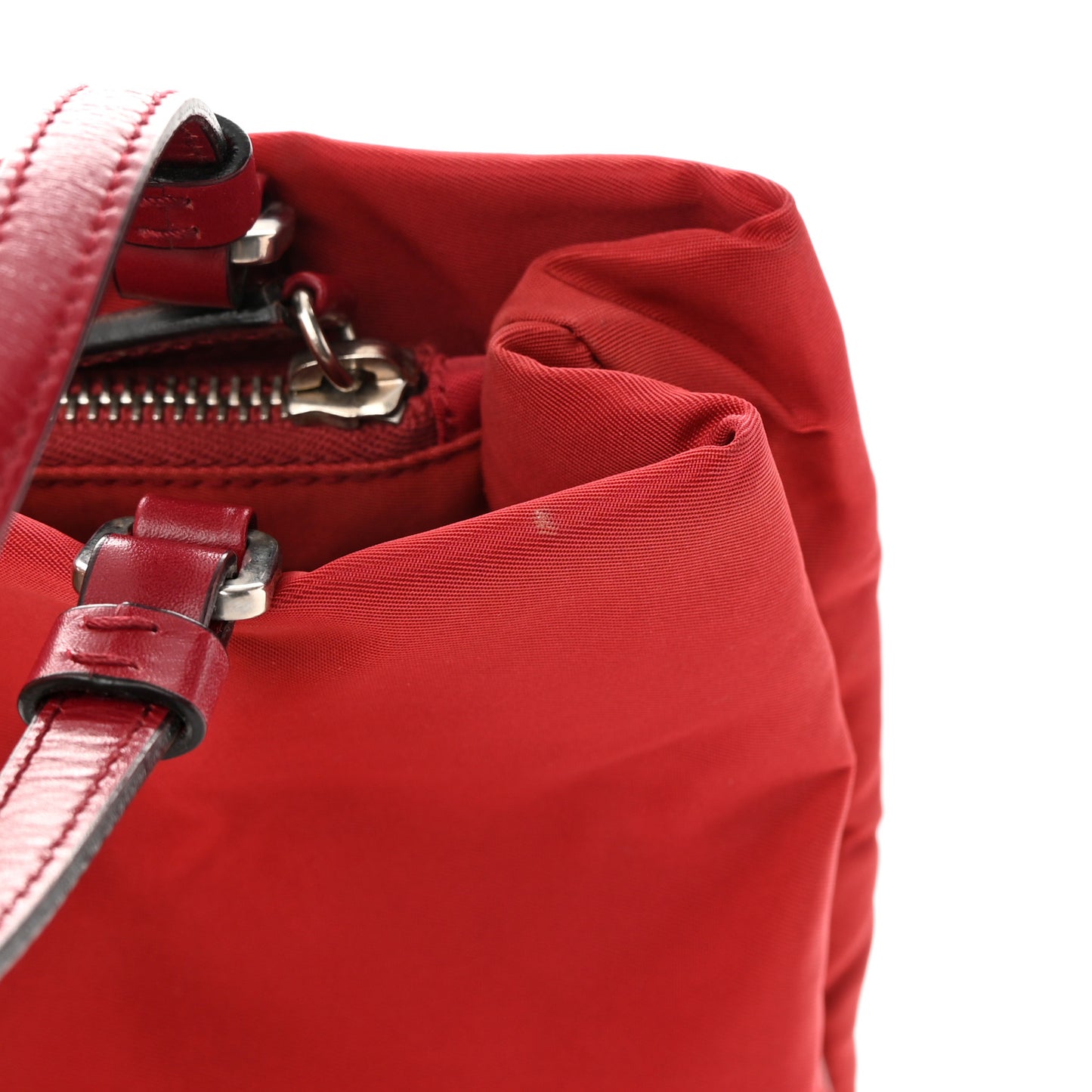 Tessuto Nylon Tote Red