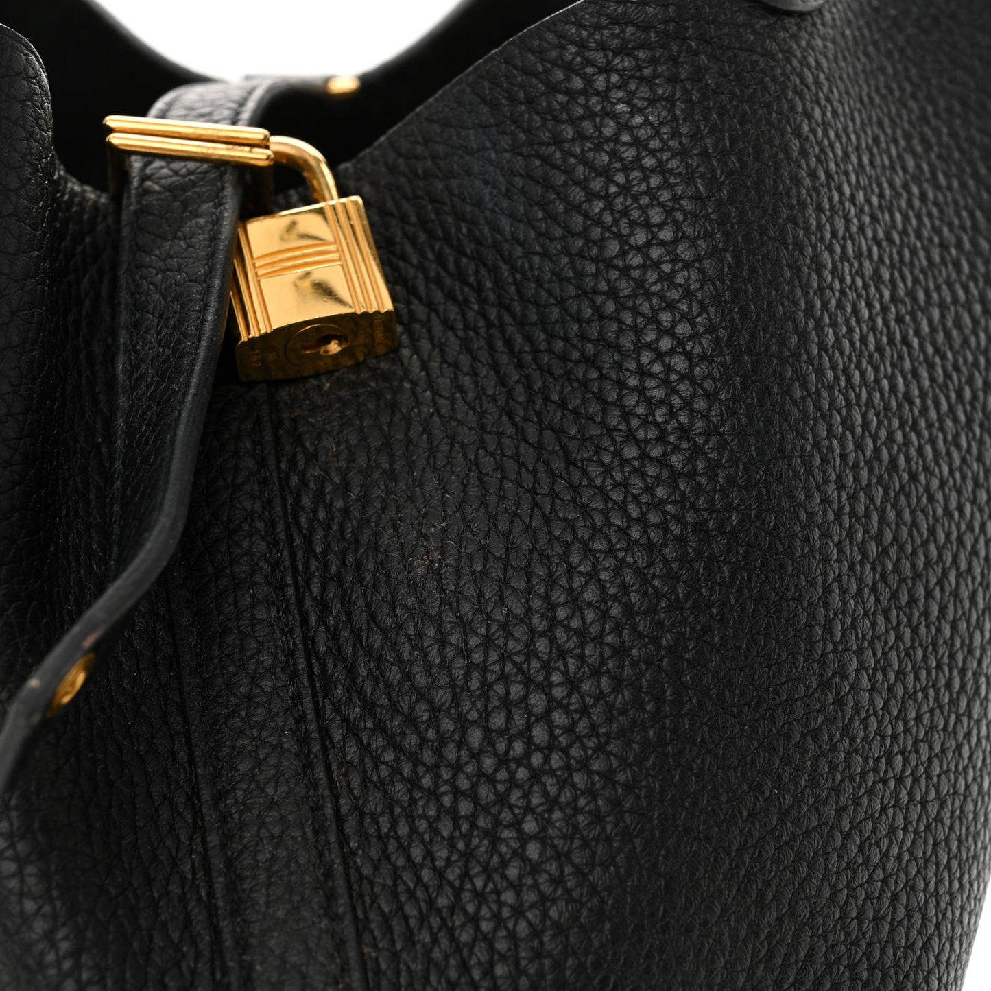 Taurillon Clemence Picotin Lock 22 MM Black