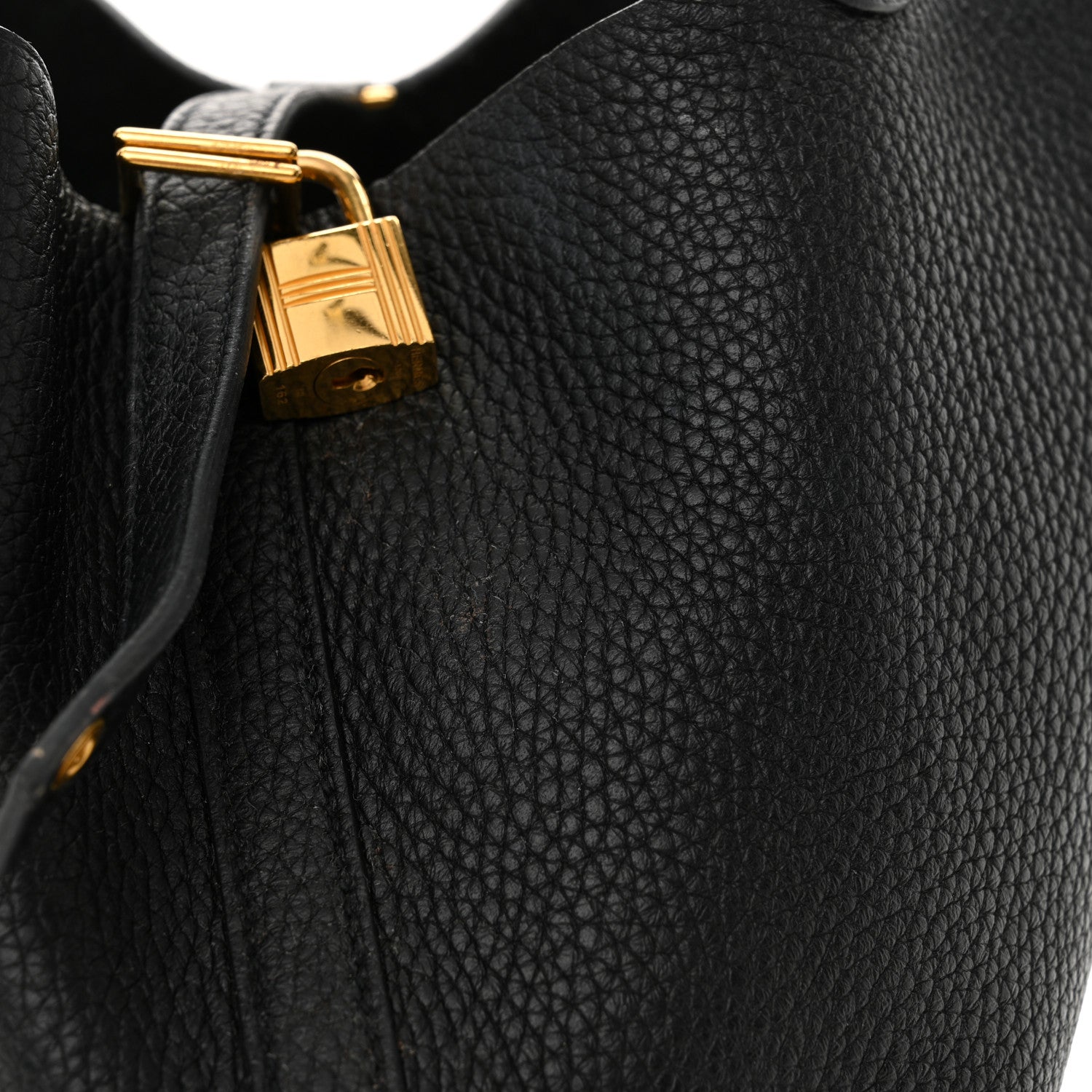 Hermes Taurillon Clemence Picotin Lock 22 MM Black 11 of 19