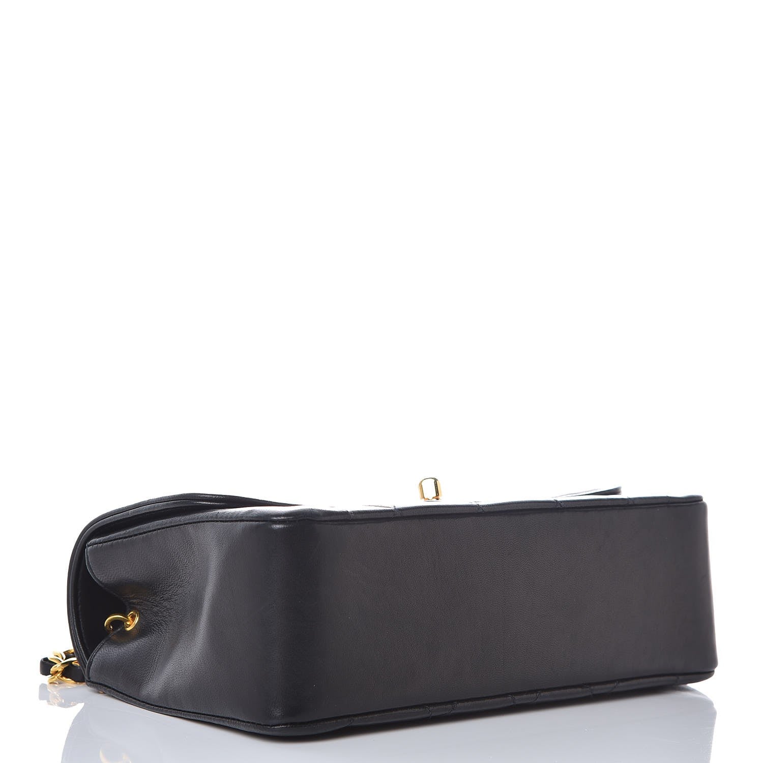 Chanel Lambskin Quilted Small Single Flap Black 4 of 8