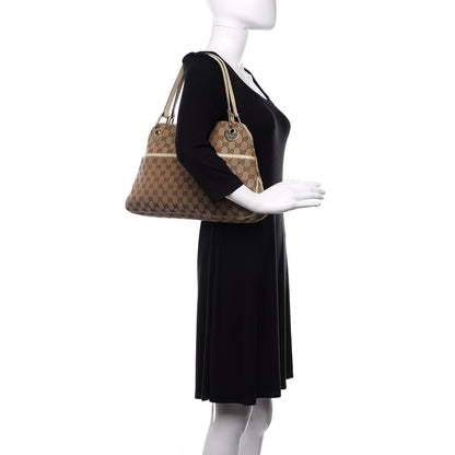 Gucci Monogram Medium Eclipse Shoulder Bag Off White 2 of 17