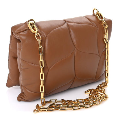 Mulberry Nappa Pillow Quilted Little Softie Bag Tobacco Brown 2 of 8