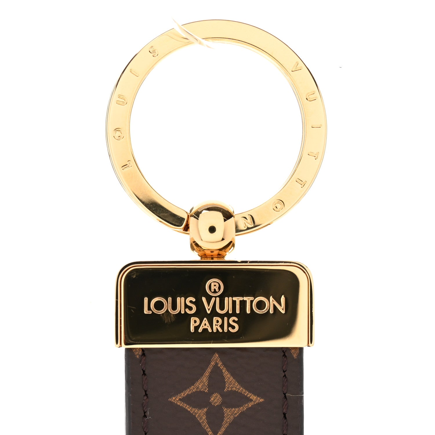 Louis Vuitton Monogram Dragonne Key Holder 3 of 5