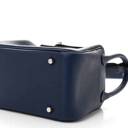 Hermes Swift Verso Mini Lindy 20 Bleu Navy Bleu Frida 10 of 11