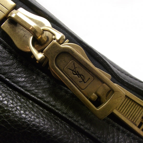 Taurillon Zip Hobo Black