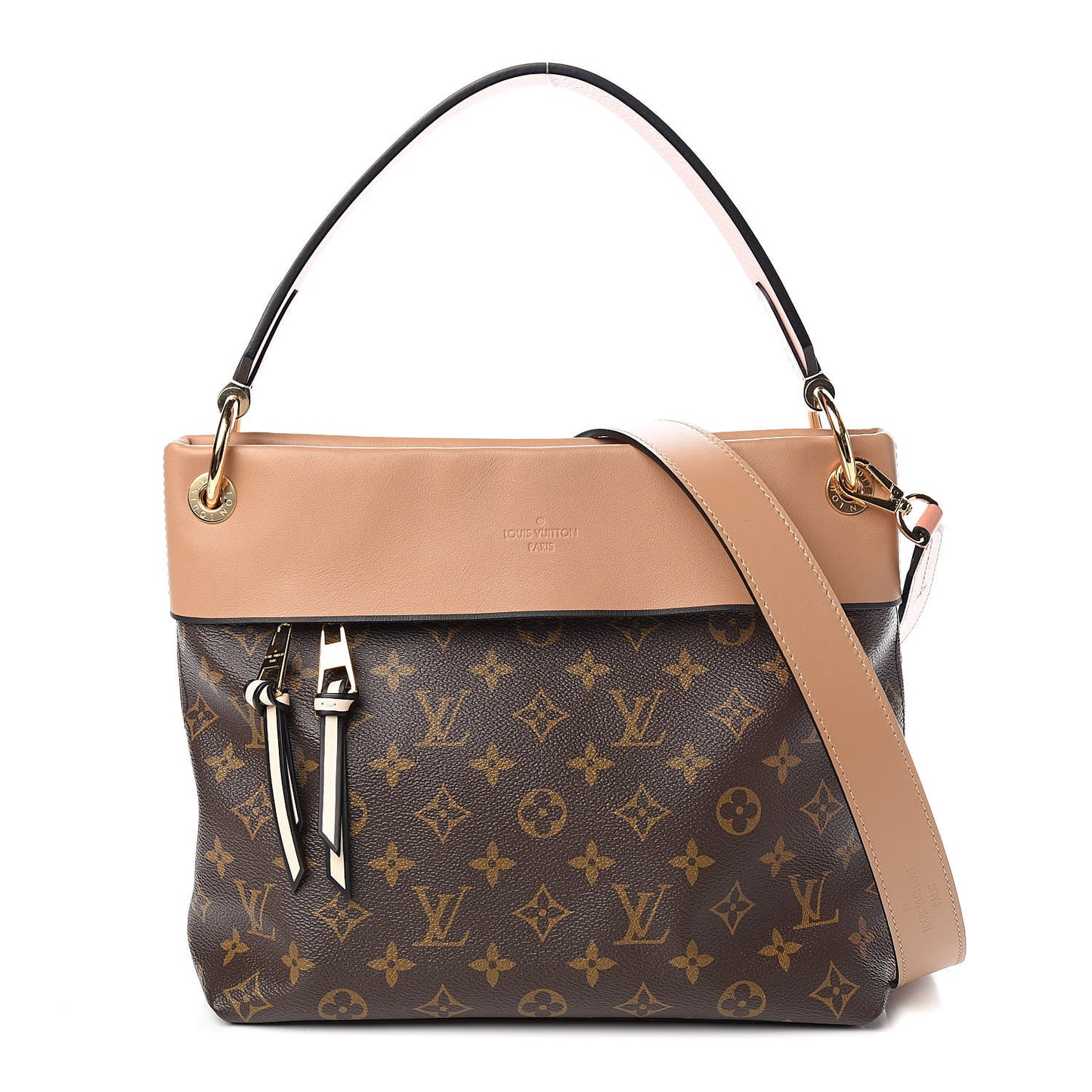 Monogram Tuileries Besace Sesame Peach Creme