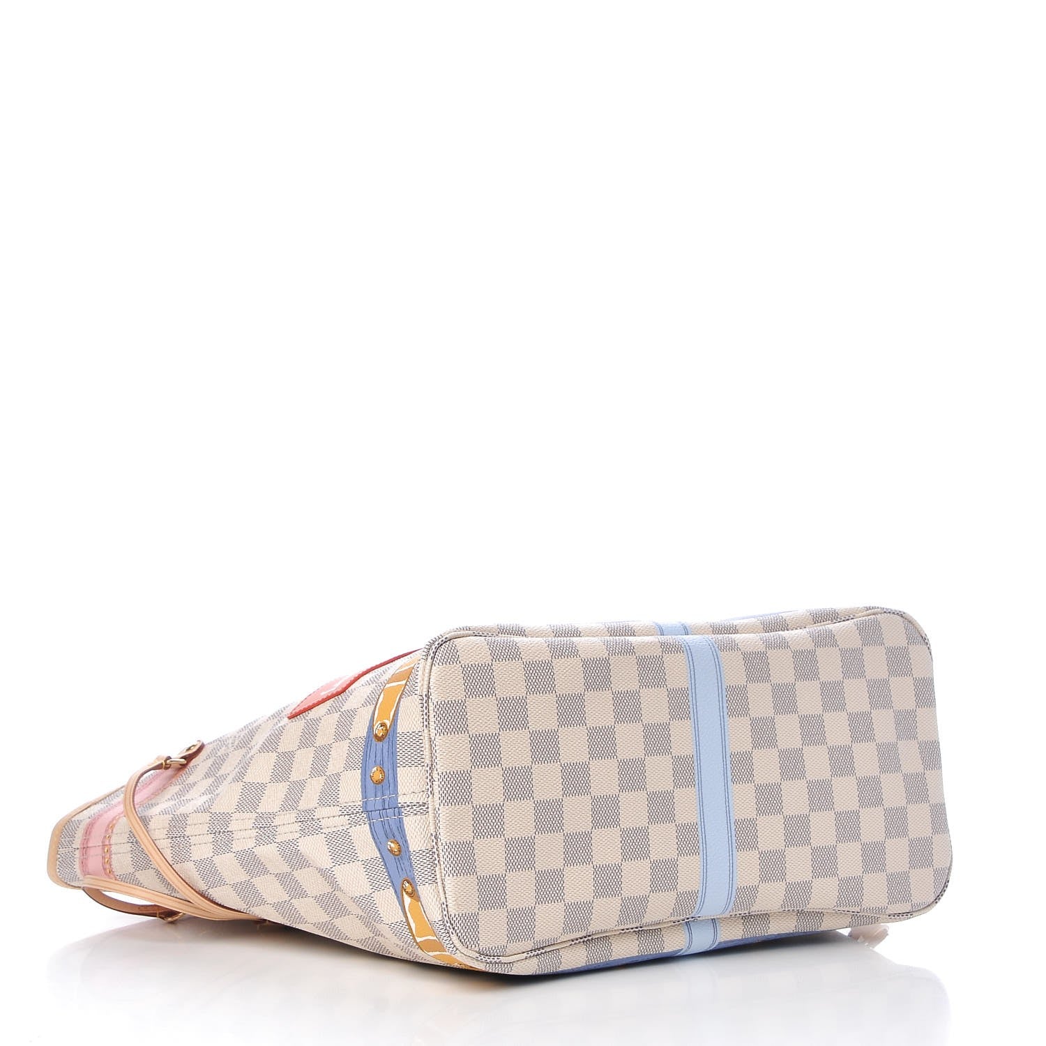 Louis Vuitton Damier Azur Summer Trunks Neo Neverfull MM 4 of 8