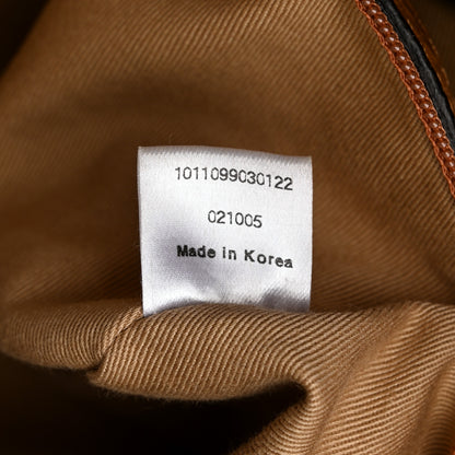 MCM Visetos Boston Bag Cognac 7 of 13