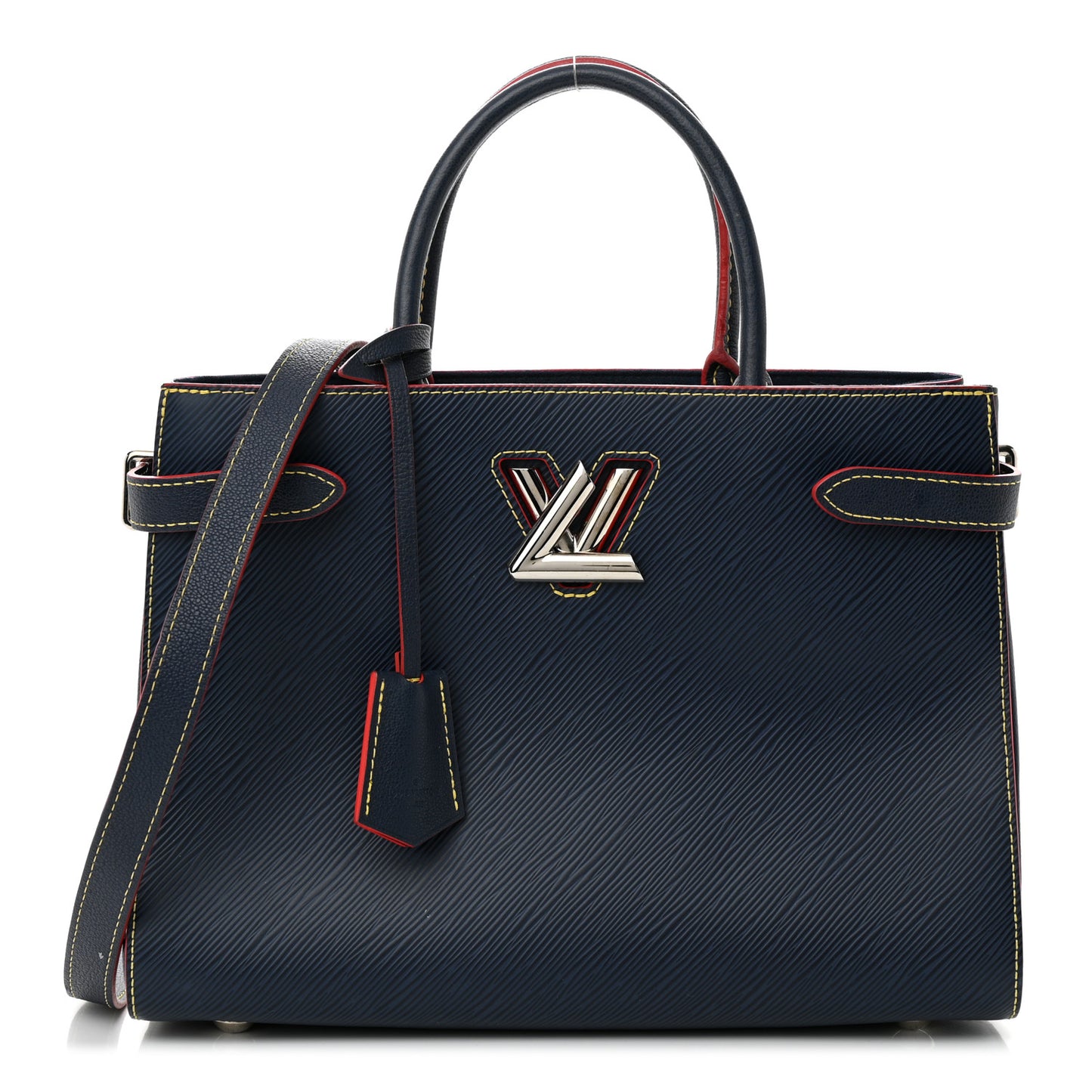 Epi Twist Tote Indigo