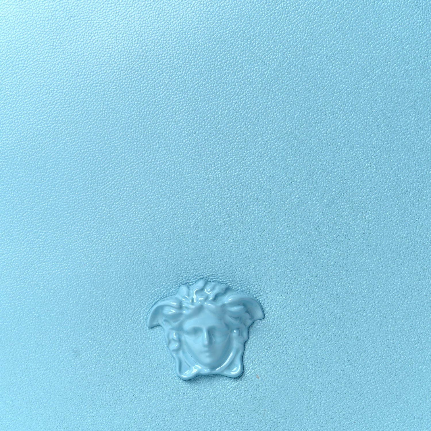 Versace Calfskin La Medusa Chain Hobo Baby Blue 6 of 8