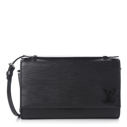 Louis Vuitton Epi Clery Black 1 of 8