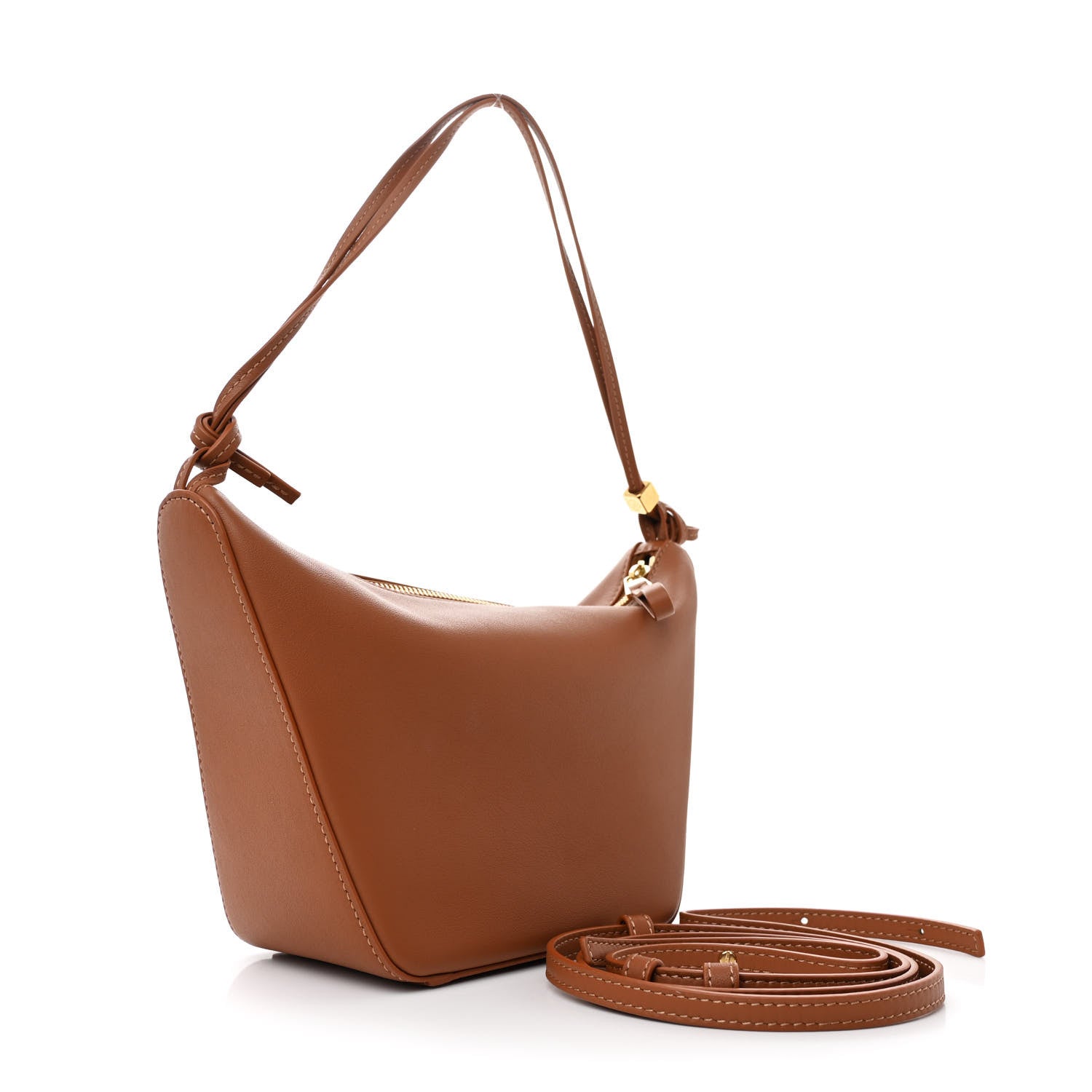 Loewe Calfskin Mini Hammock Hobo Tan 3 of 10