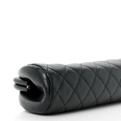 Chanel Caviar Quilted Timeless Clutch Black 10 of 12