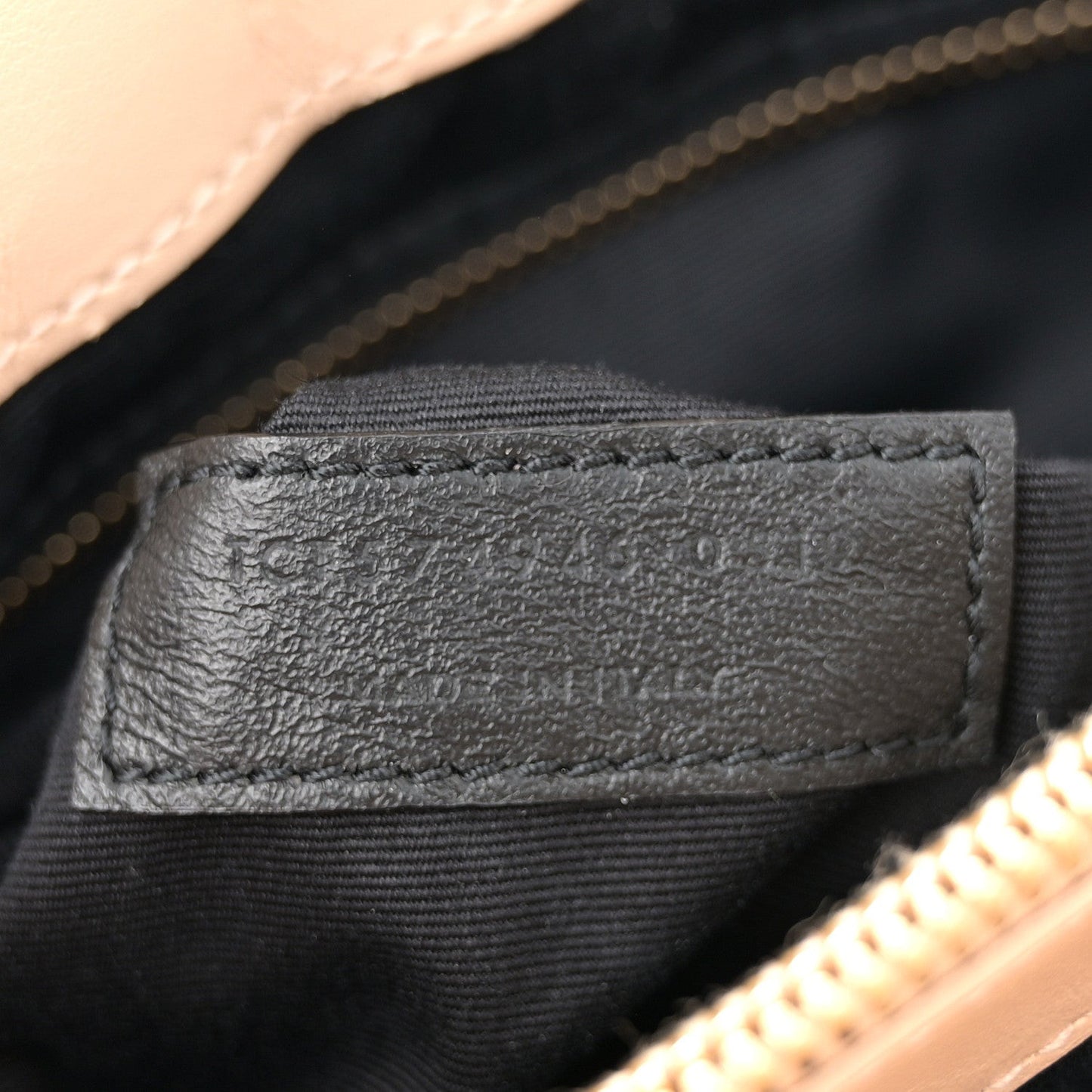 Calfskin Y Quilted Monogram Medium Loulou Chain Satchel Dark Beige