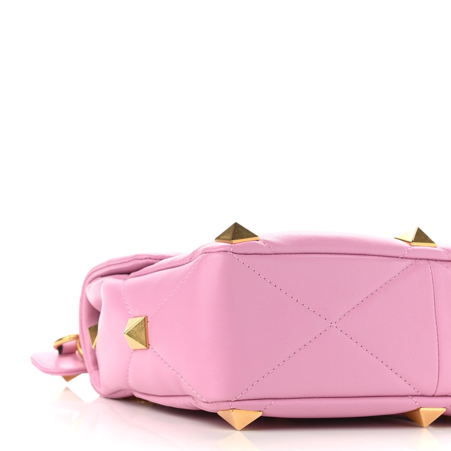 Nappa Large Roman Stud Shoulder Bag Giacinto
