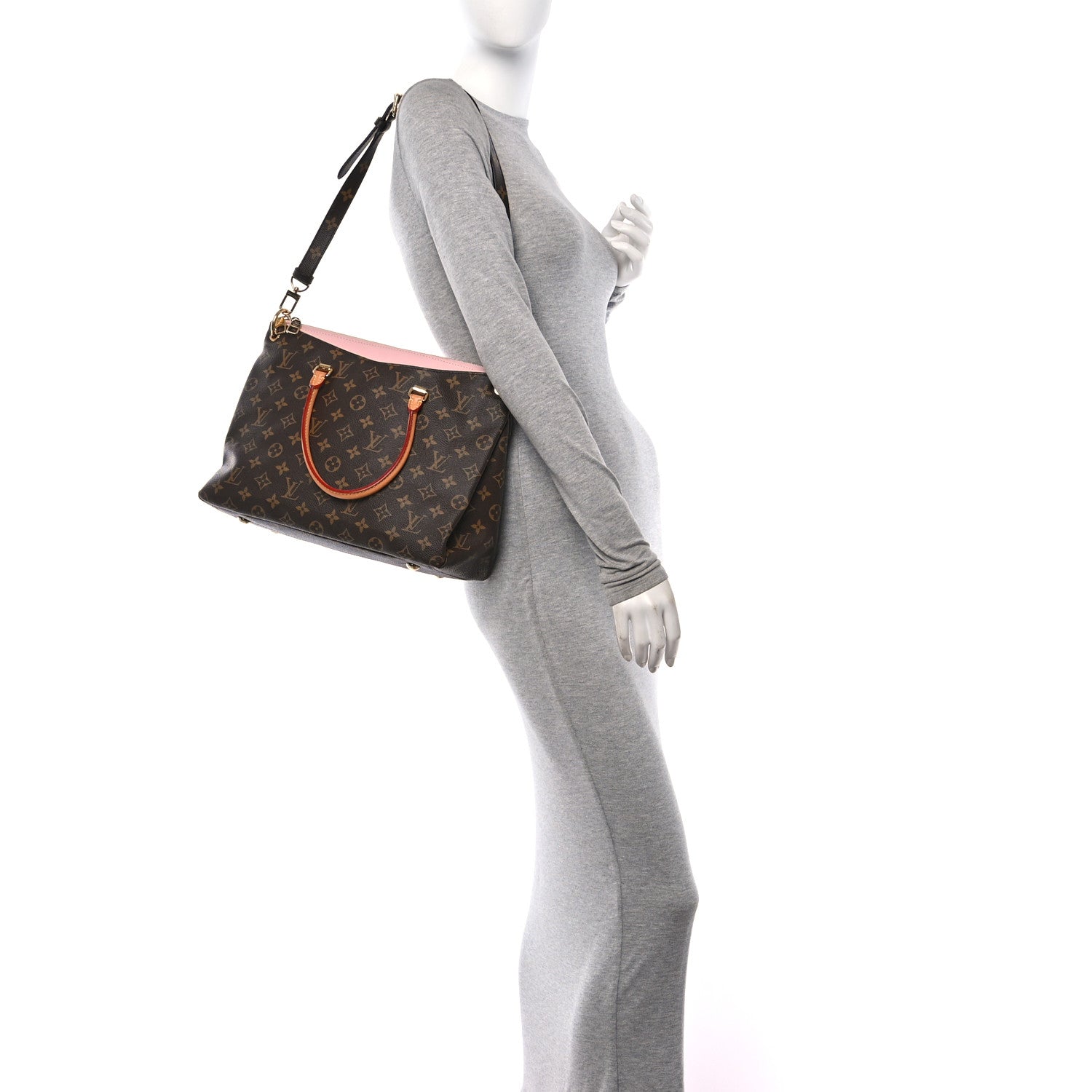 Louis Vuitton Monogram Pallas Rose Ballerine 2 of 10