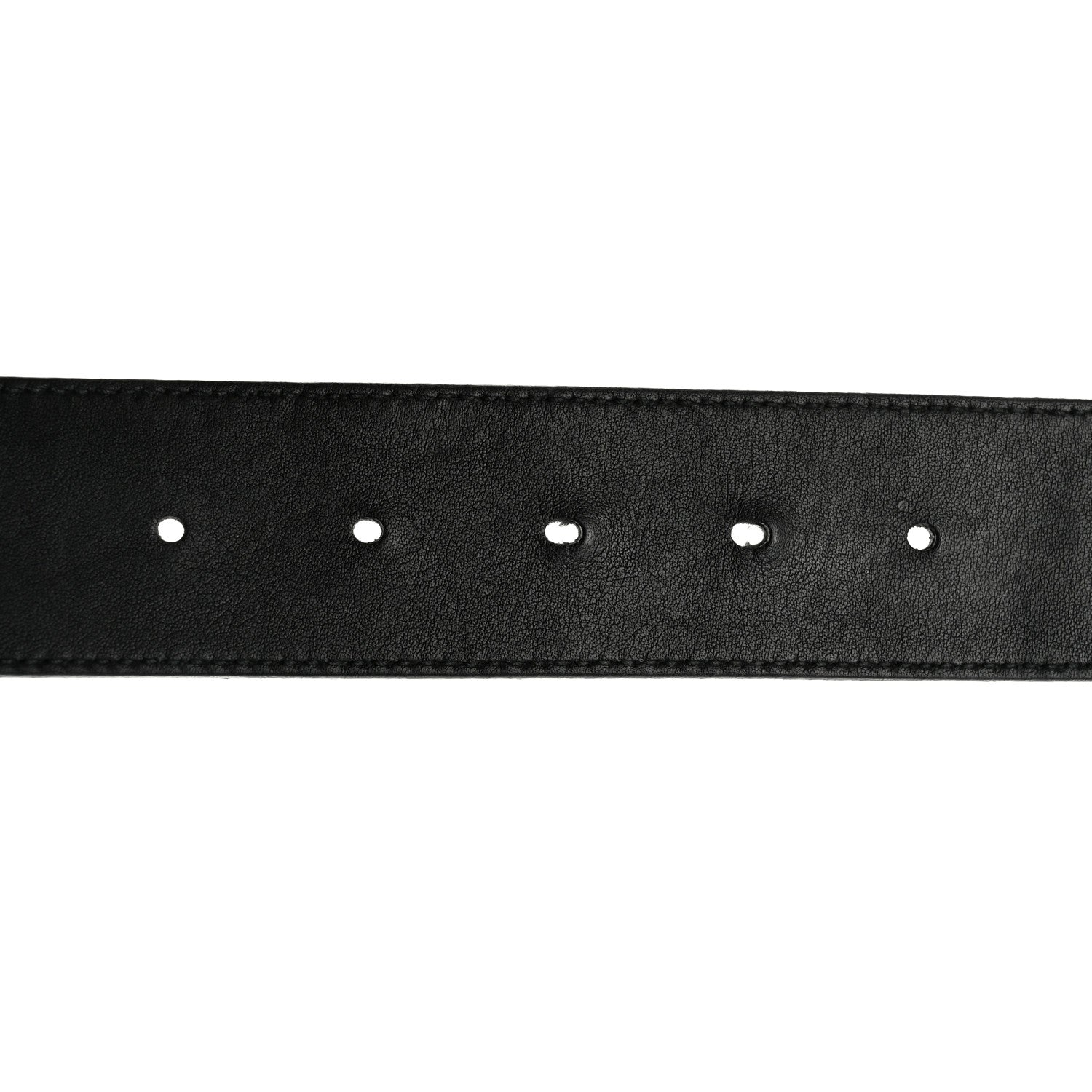 Gucci Calfskin Double G 30mm Belt 80 32 Black 5 of 6
