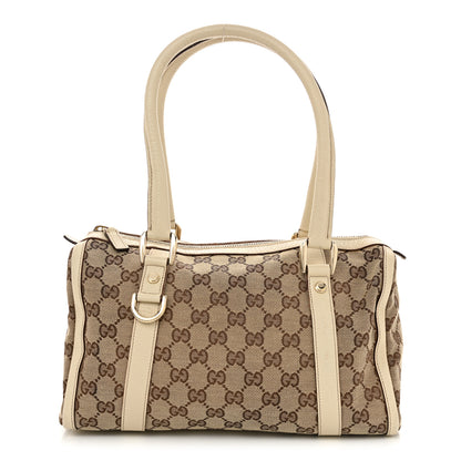 Gucci Monogram Small Abbey Boston Off White 1 of 15