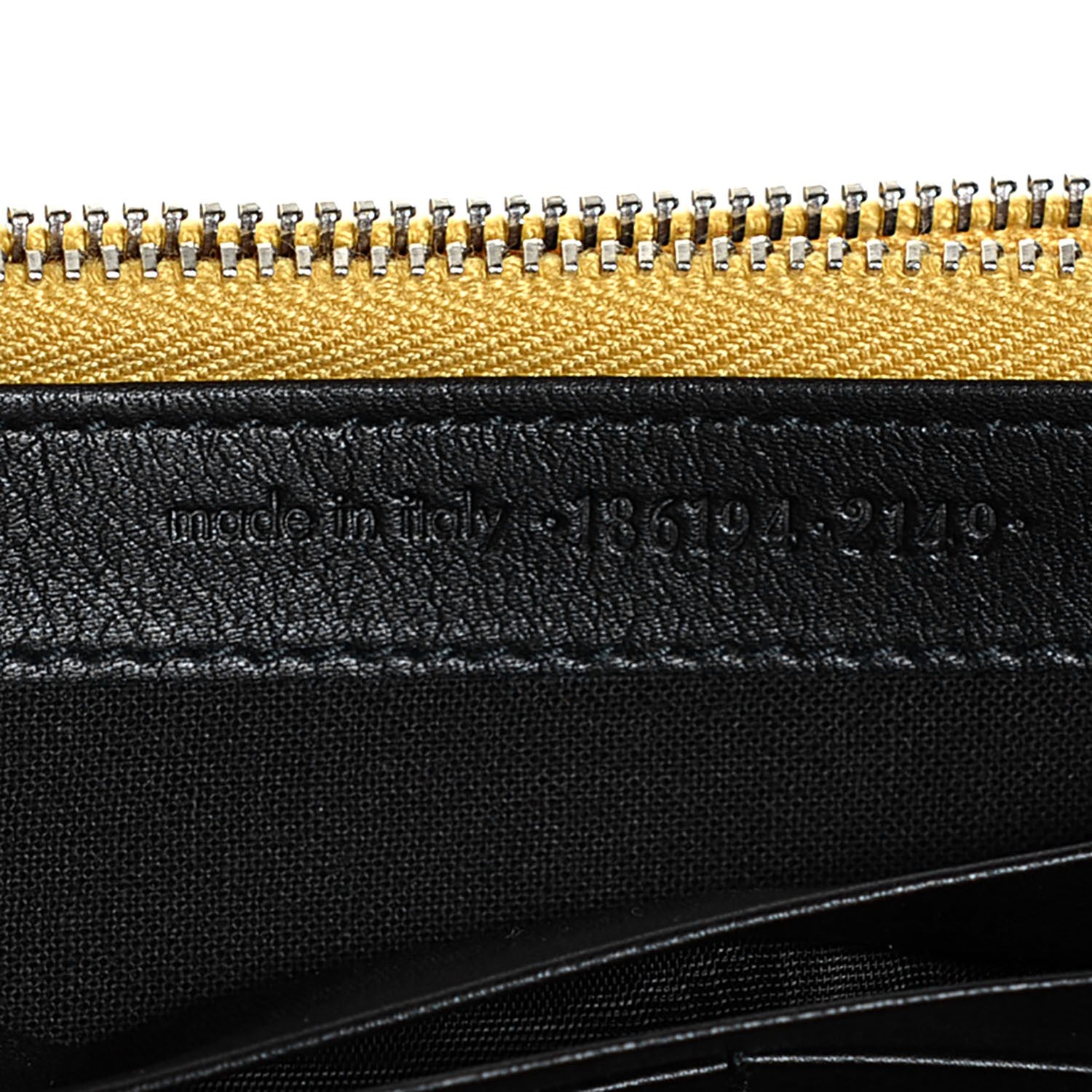 Balenciaga Laminated Calfskin Giant 12 Silver Hardware Money Wallet Gold 8 of 8