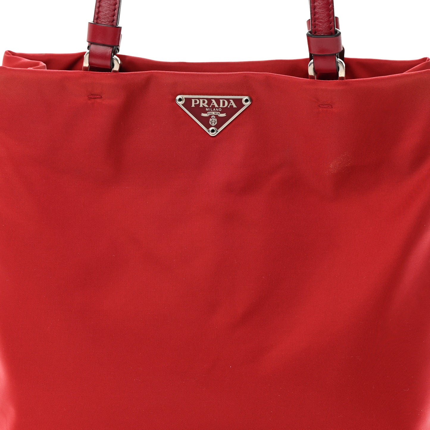 Tessuto Nylon Tote Red