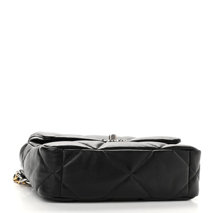 Chanel Lambskin Quilted Medium Chanel 19 Flap Black 4 of 11