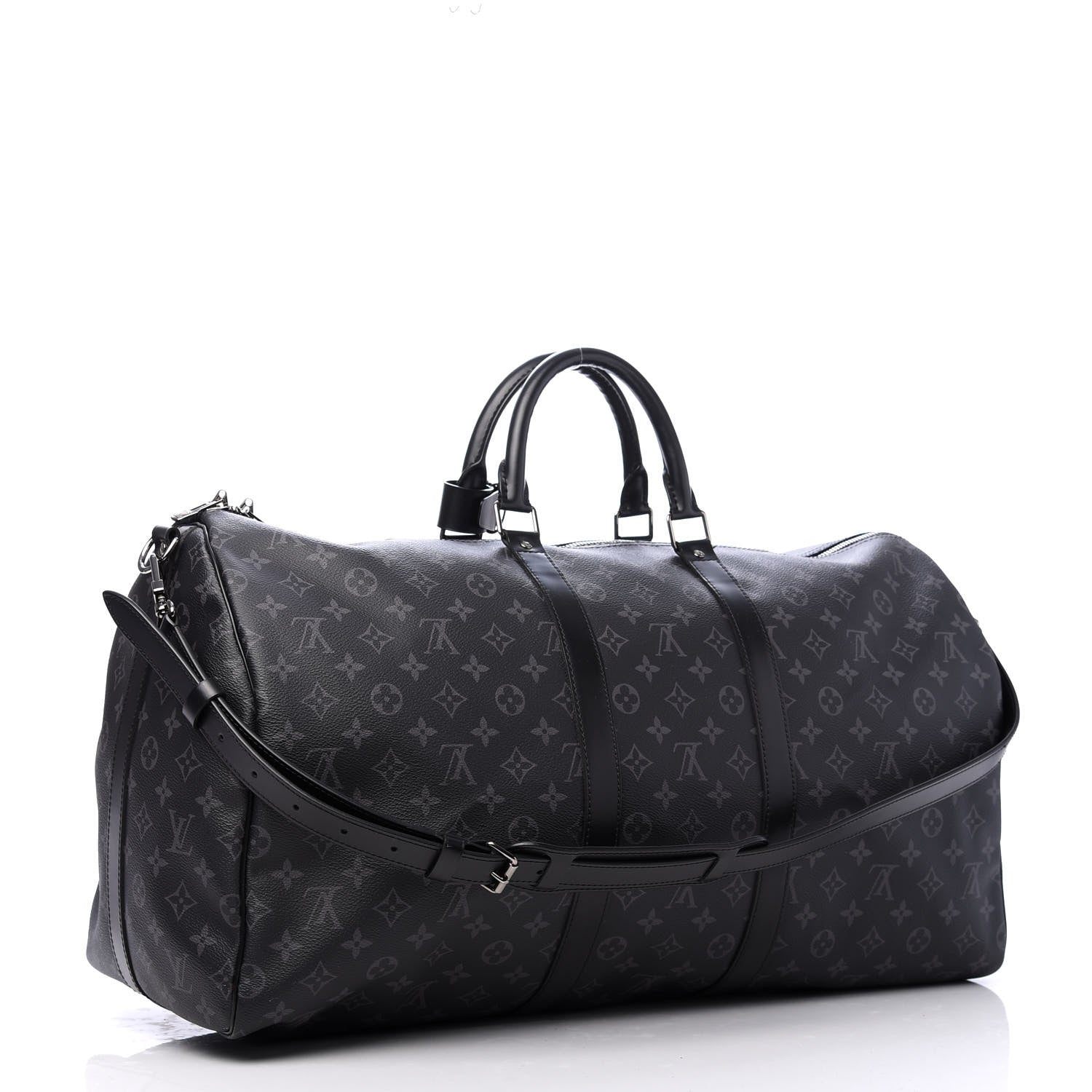 Louis Vuitton Monogram Eclipse Keepall Bandouliere 55 2 of 9