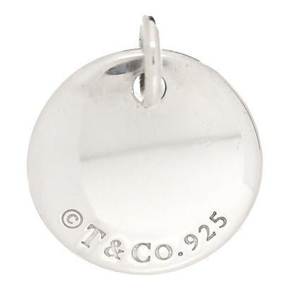 Tiffany Sterling Silver Letter A Disc Charm 3 of 3