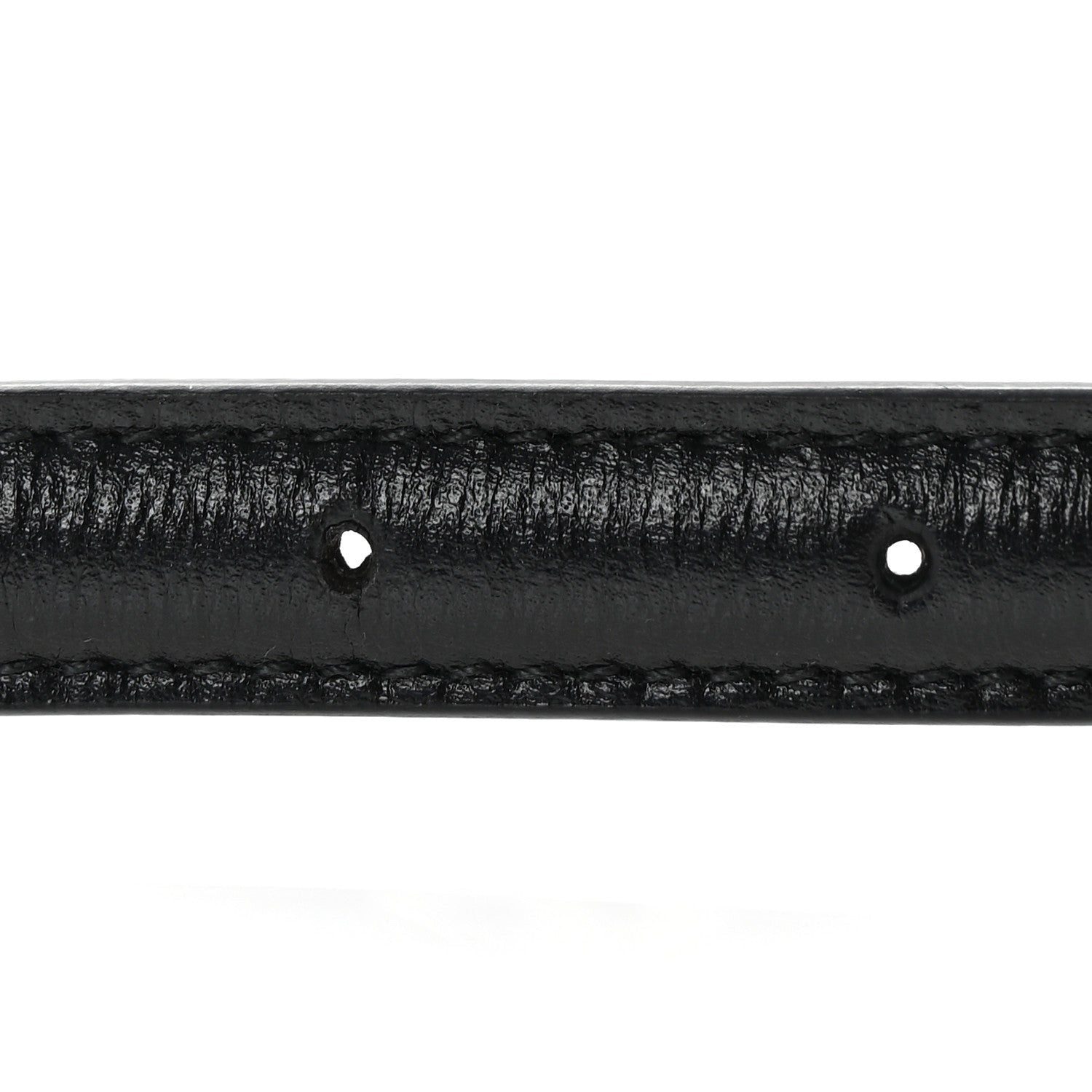 Gucci Efesto Leather Womens Horsebit 15/23mm Belt 105 42 Black 3 of 5