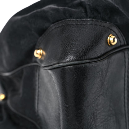 Gucci Monogram Large Jockey Hobo Black 11 of 25