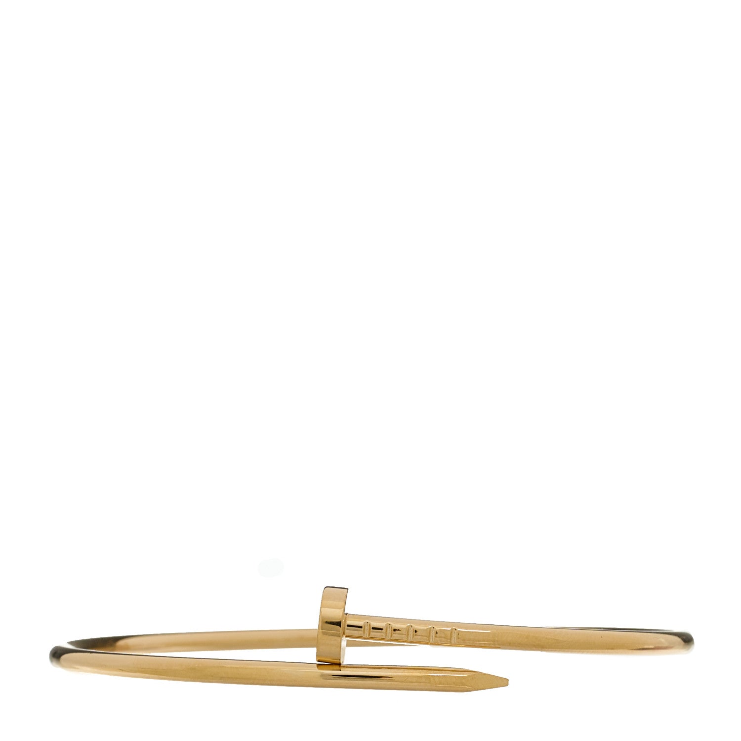 Cartier 18K Yellow Gold Small Juste Un Clou Bracelet 18 1 of 3