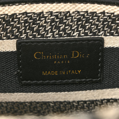 Christian Dior Canvas Embroidered Zodiac Toile De Jouy Medium Lady D-Lite Latte 6 of 12
